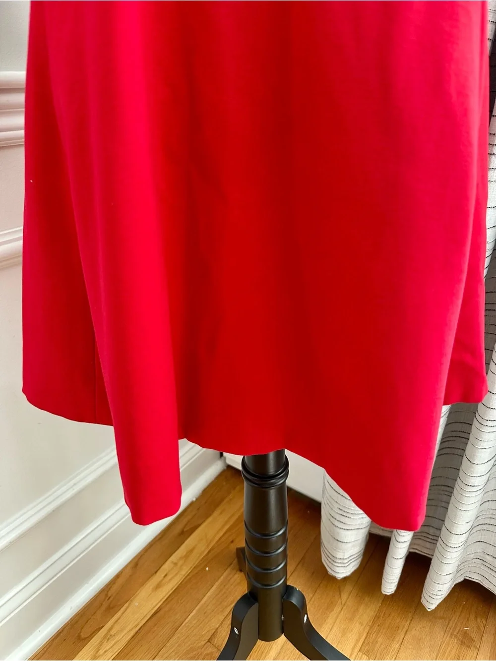 kate spade Red Sleeveless Fit-and-Flare Dress w Bow Detail On Back - Picture 6 of 16
